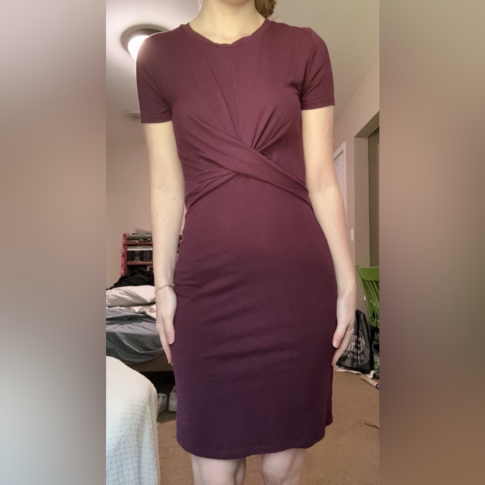 Maroon Dress